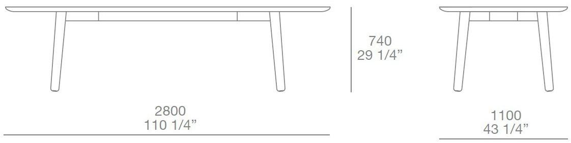 Poliform Прямоугольный мраморный стол Mad sun-id-1345720 - Вид №5