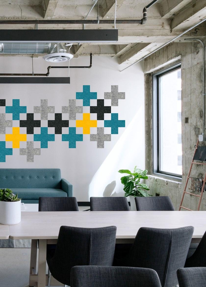 Slalom Акустическая панель для стен Felt shape design sun-id-1347810 - Вид №2