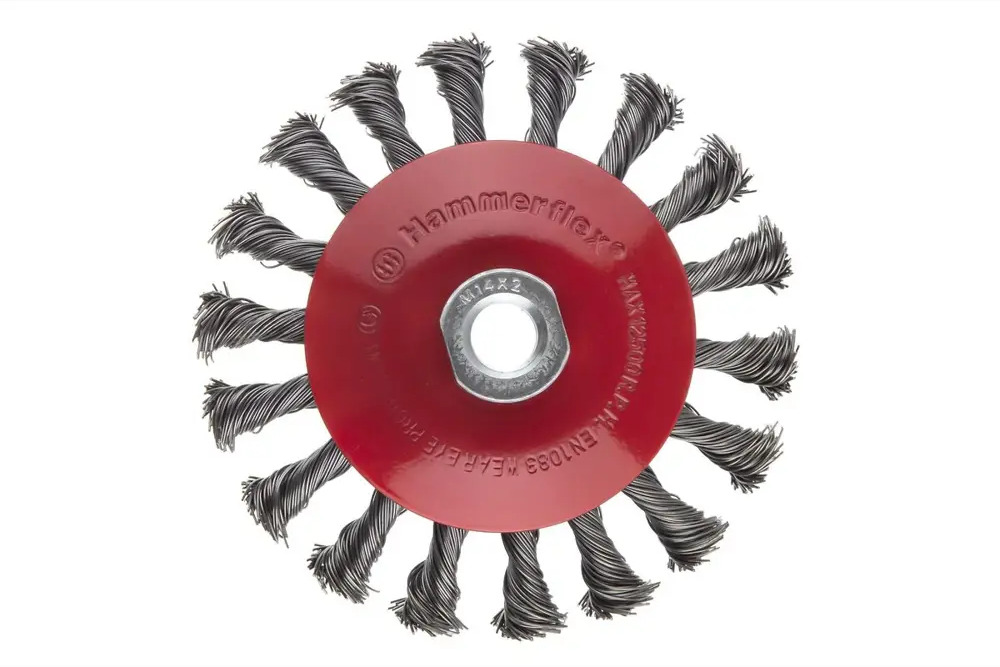 91335084 Кордщетка диск для УШМ Hammer Flex 207-112 22x115 мм STLM-0841532