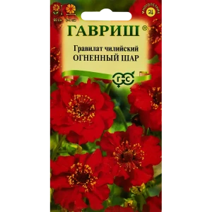 89344861 Семена цветов Гавриш гравилат Огненный шар чилийский STLM-0954126