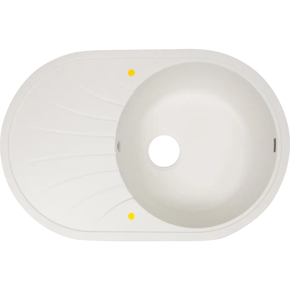 DR.GANS Арена - кухонная мойка из литого мрамора с крылом 82502606 STLM-1564213 - Вид №1