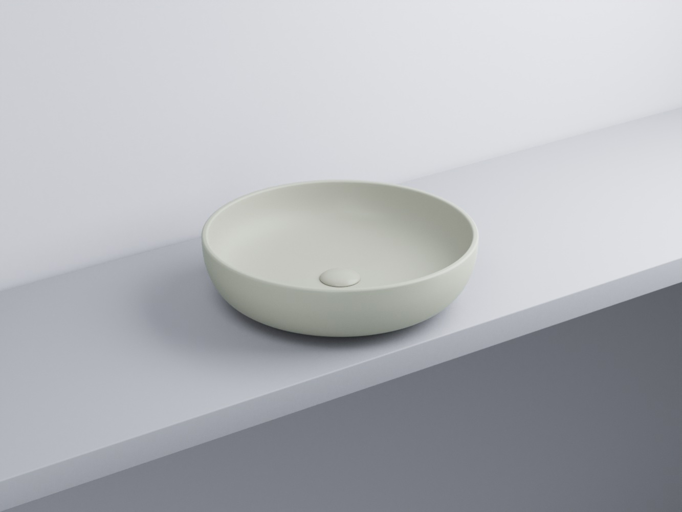 SHBA45-PM Накладная чаша без переливом ø45 cielo Shui Ceramica Cielo