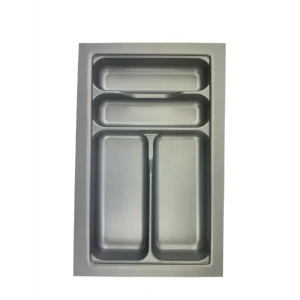 91282741 Лоток для столовых приборов Hettich MP00482 47x5x30 см пластик цвет серый STLM-1327051