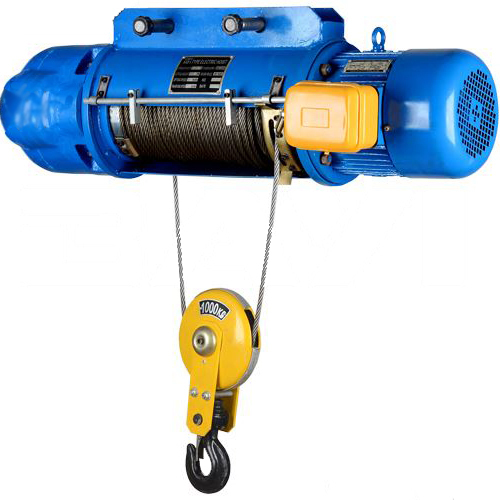 Таль электрическая канатная стационарная CD1 2т высота 12 м TOR 1092128