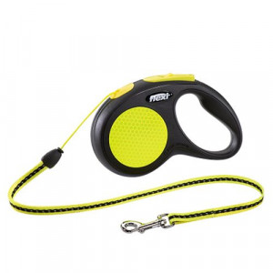 ПР0038497 Рулетка для собак Neon New Classic S (до 12кг) трос 5м Flexi