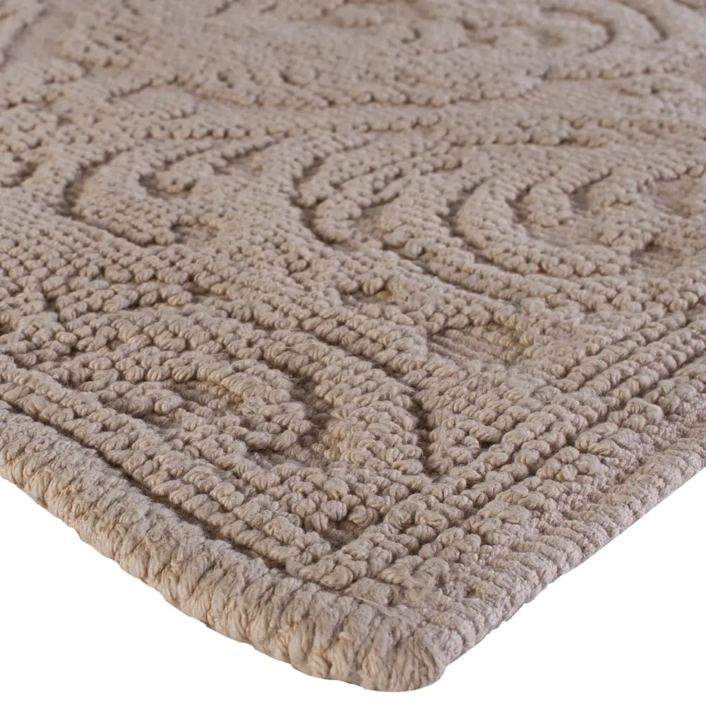 Коврик для ванной комнаты «Zelidzh» 50х80 см цвет бежевый WESS Zwlidzh STLM-2133776 - Вид №1