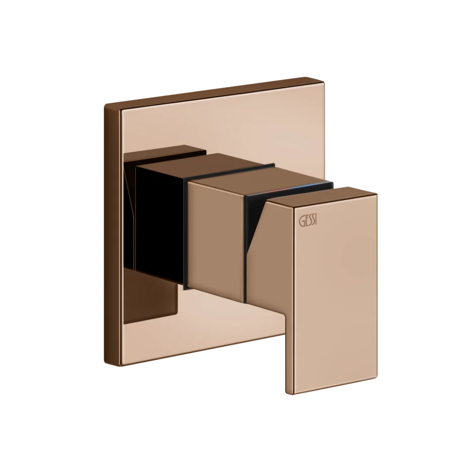 Отдельный контроль 20119 030 Gessi Rettangolo МЕДЬ PVD 20119030