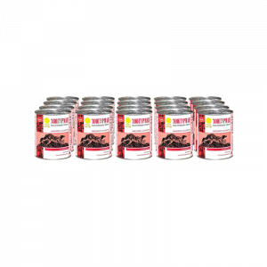 Т00004418*9 Корм для собак Мясное ассорти говядина, сердце конс. 750г (упаковка - 9 шт) ЗООГУРМАН