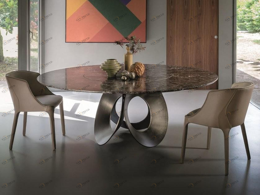 Arketipo Круглый мраморный стол для гостиной sun-id-1457288