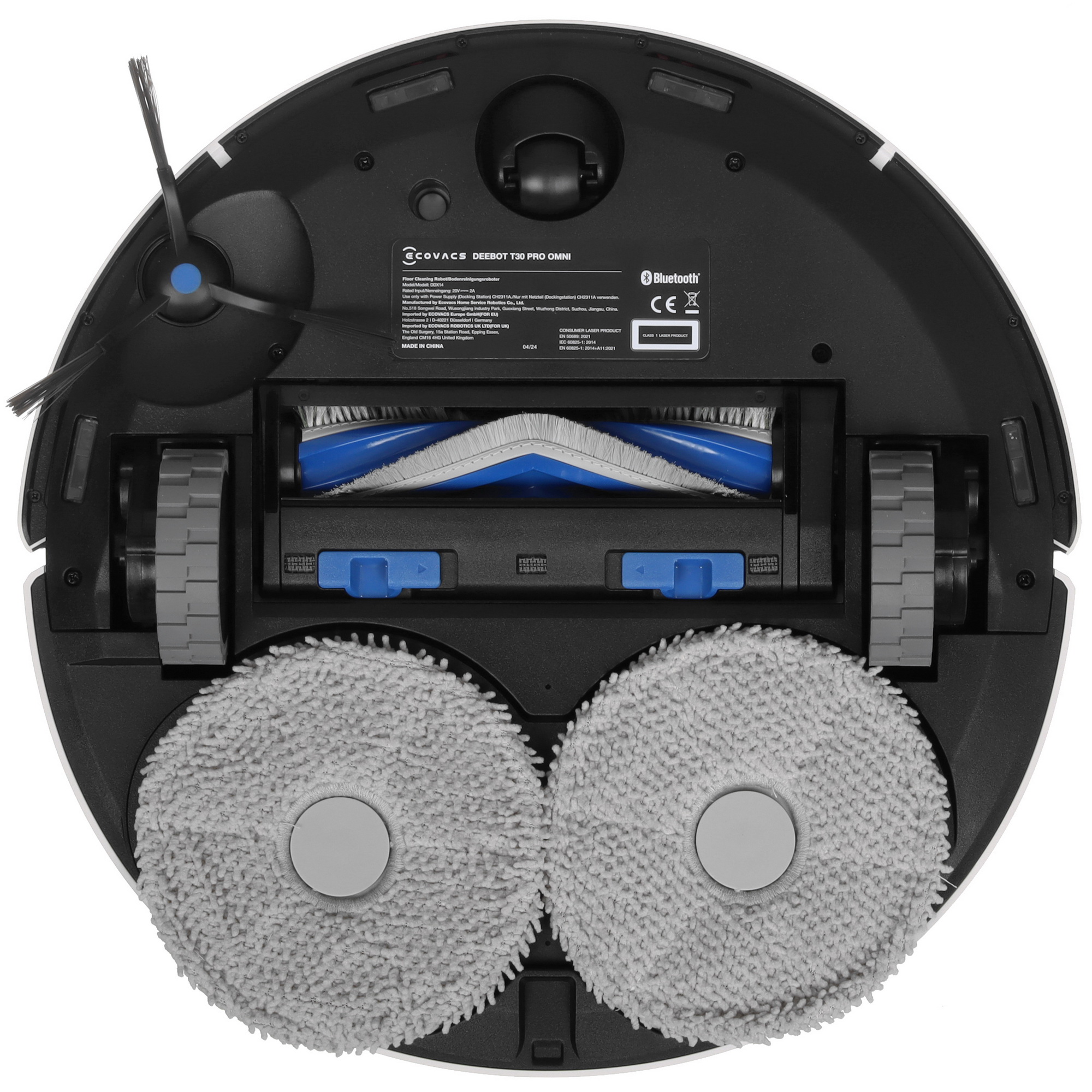 5456542 Робот-пылесос Ecovacs Deebot T30 Pro Omni белый STDN-0045653 - Вид №3