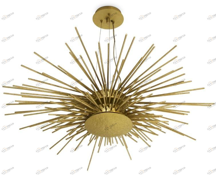BRABBU Подвесной светильник из латуни Soleil sun-id-1396826