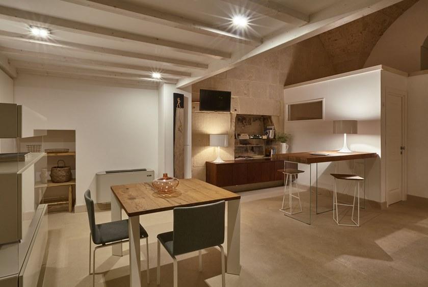 Lago Раздвижной квадратный деревянный стол sun-id-1344670 - Вид №9