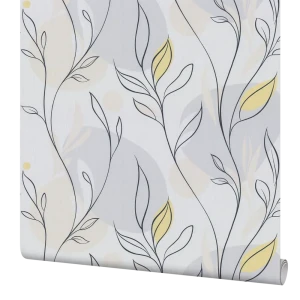 Обои флизелиновые Palitra Life Air 1 светло-серые PL72613-46