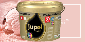 91160423 Краска для внутренних покрытий 1009809-400E JUPOL GOLD цвет розовый 5 л STLM-0504409 JUB