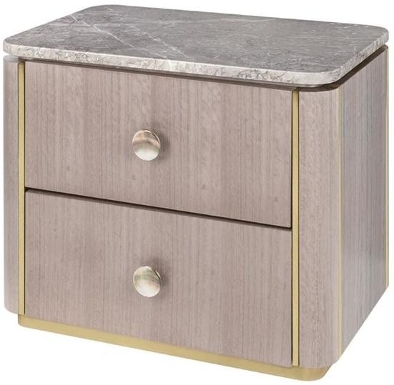 FRATO Прямоугольная тумбочка из дерева с ящиками Berna Ffu020011add  - Вид №1