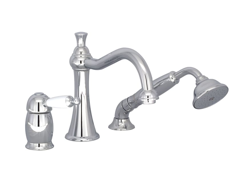 Смеситель для ванны с 3 отверстиями и ручным душем BARIL Victoire B74 ARCH-00031127