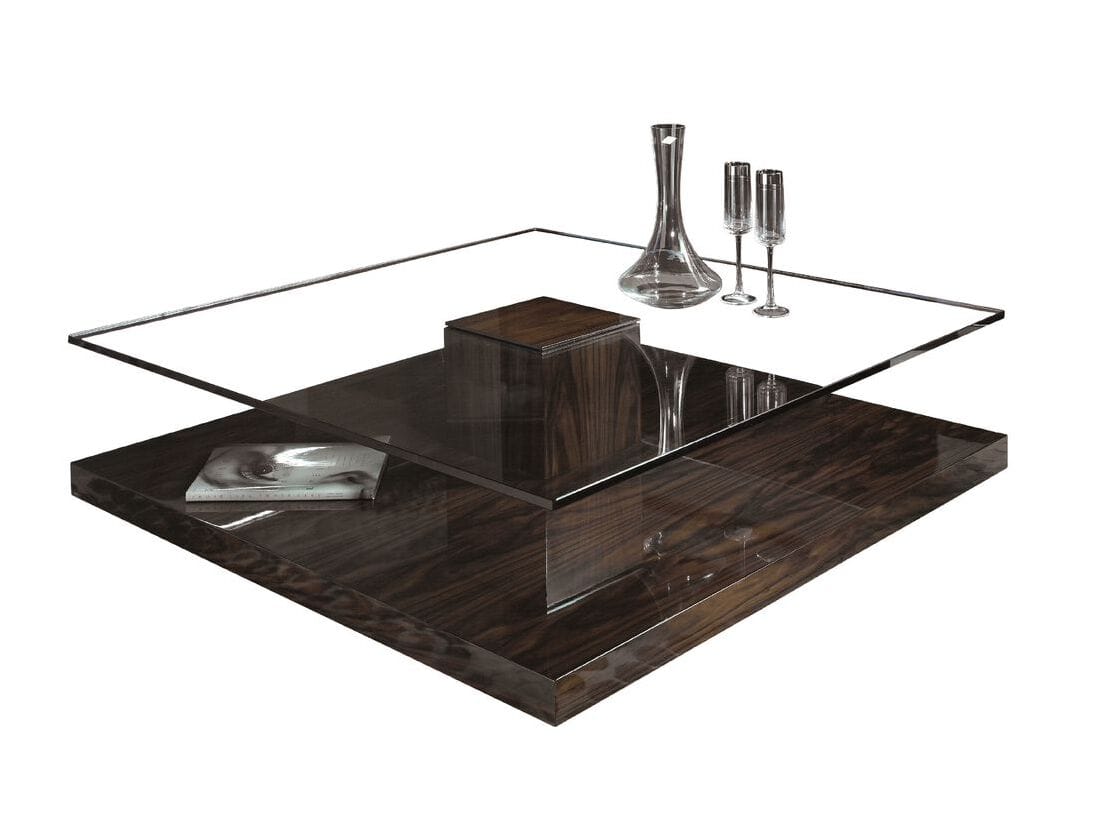 Квадратный стеклянный журнальный столик Hurtado Evolution ARCH-00139639