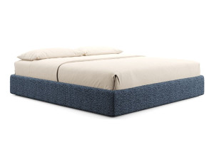 Мягкая кровать из ткани