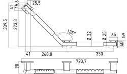 Emco Bad Эргономичная фиксированная металлическая ручка для ванной комнаты System2 sun-id-1494596 - Вид №9