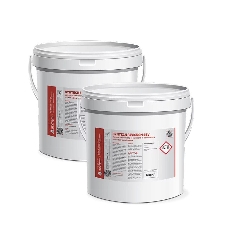 Эпоксидная краска для бетонных полов без пароизоляции Azichem SYNTECH ARCH-00112026