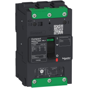 LV426509 Силовой автомат NSXm, 70кА, 3P, 160А Schneider Electric Compact