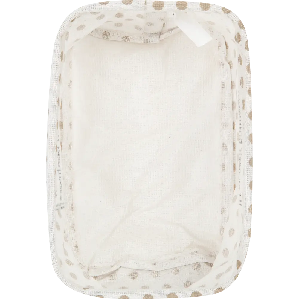 Коробка складная Bonjour 12x8x9 см полиэстер цвет бежевый Santreyd STLM-2061125 - Вид №1