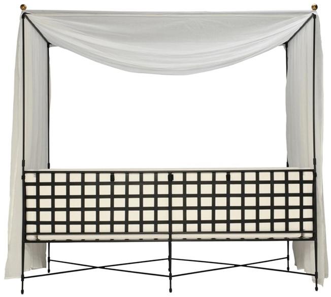 JANUS et Cie Садовый диван с балдахином из нержавеющей стали Amalfi sun-id-1437118 - Вид №3