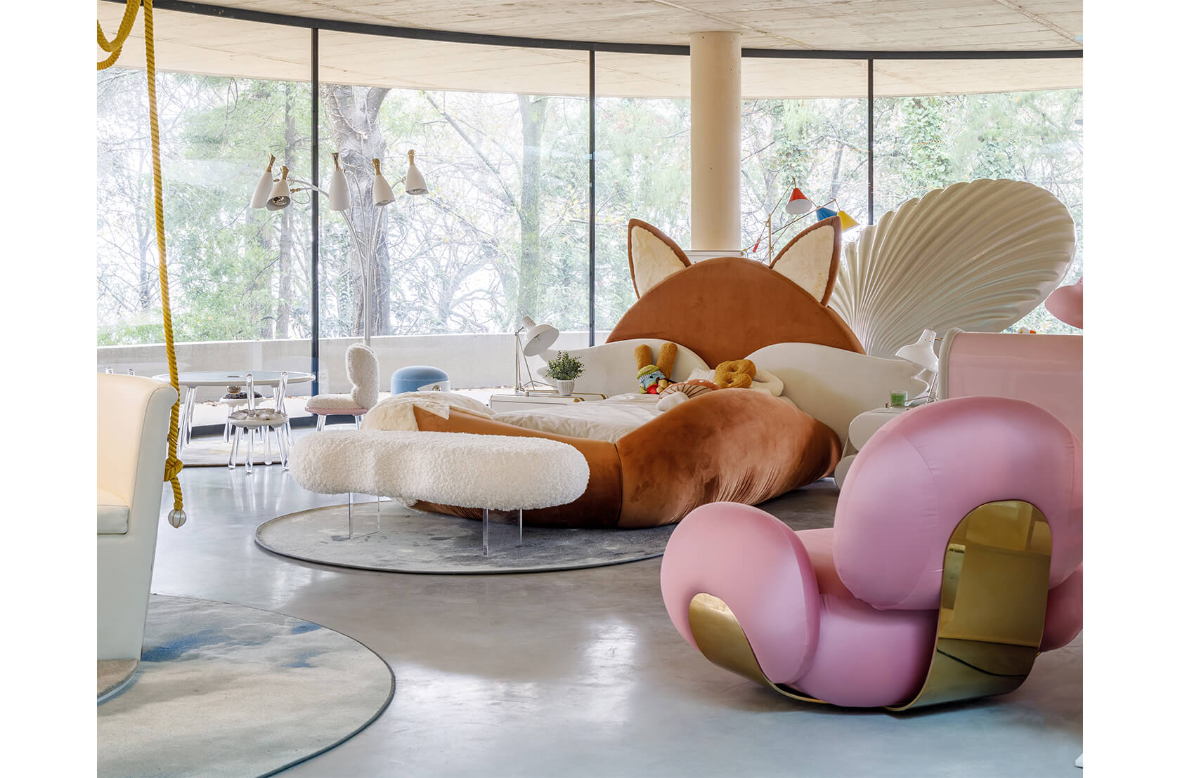 CIST773 Детские пуфики Сиденье Cloud 2 Circu  - Вид №3