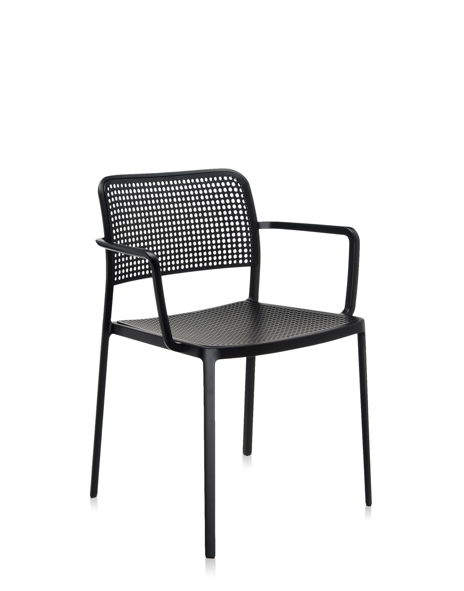 Алюминиевый штабелируемый стул с подлокотниками Kartell AUDREY ARCH-00131183 - Вид №20
