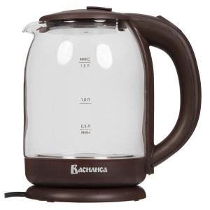 8195728 Электрочайник Василиса ВА-1035 коричневый