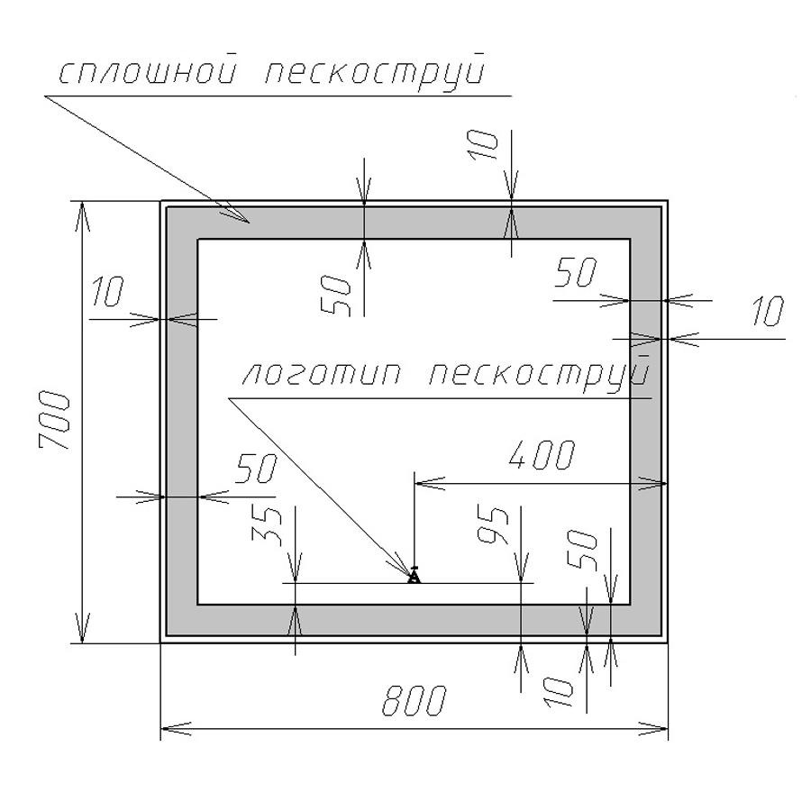 Зеркальная панель Alvaro Banos Barcelona 80 с сенсором и LED подсветкой Santreyd 8400.2000 - Вид №3