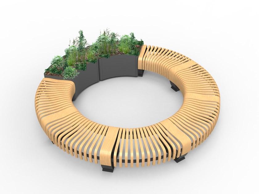 Green Furniture Concept Стальные сеялки с порошковым покрытием для общественных мест Radius sun-id-1452309 - Вид №2