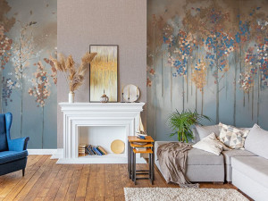 Обои с цветочными мотивами