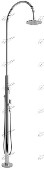 Inoxstyle Летний душ из нержавеющей стали Aria 01005 mmt beauty