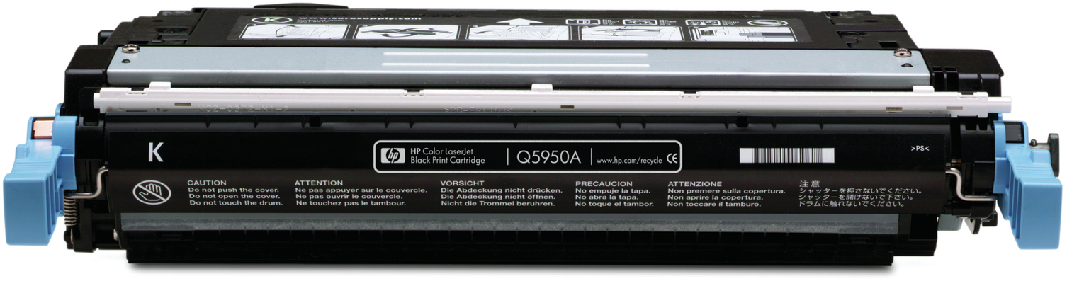 Q5950A color laserjet black print cartridge HP Santreyd  - Вид №1