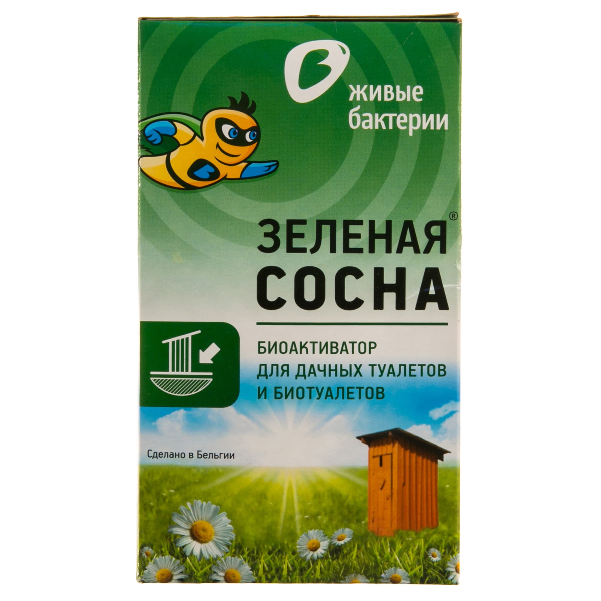 11976009 Биоактиватор для выгребных ям Зеленая сосна, 12 доз, 300 г Santreyd STLM-0001651