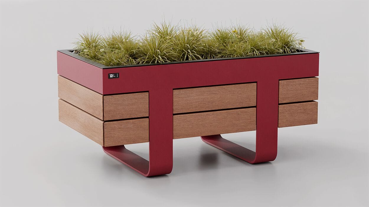 Стальная и деревянная плантатор DIMCAR ARCH-00084031 - Вид №1