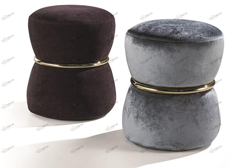 Longhi Пуф из мягкой ткани Loveluxe 2020 – sartoria collection sun-id-1371124