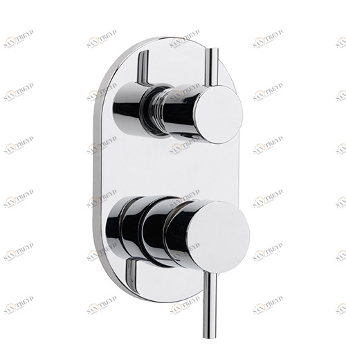 15187 Встроенный монокомандный смеситель для душа, три выхода EFFEPI RUBINETTERIE Tondi 