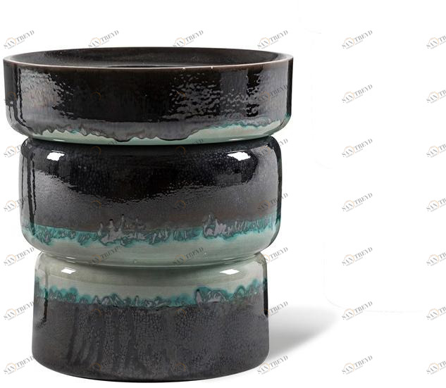 HESSENTIA - Cornelio Cappellini Низкий круглый керамический журнальный столик sun-id-1350926