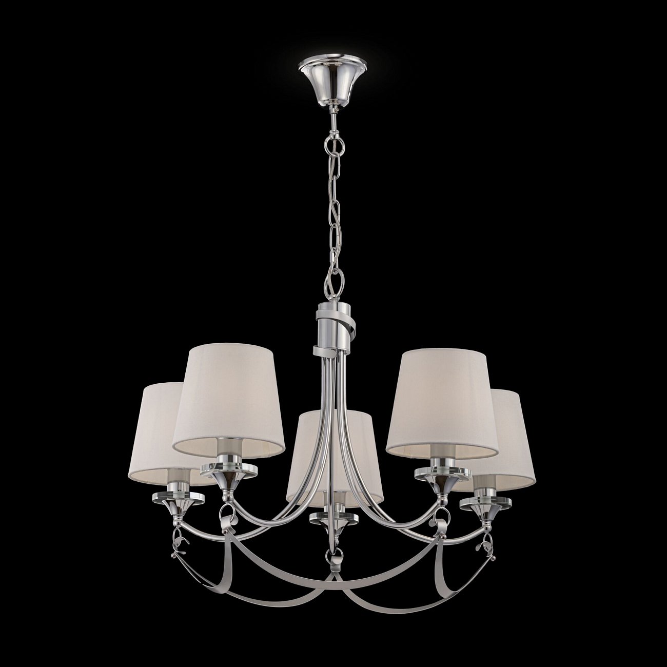 Люстра подвесная белая Ariana 05CH FREYA MODERN 00-3956366 Белый - Вид №2