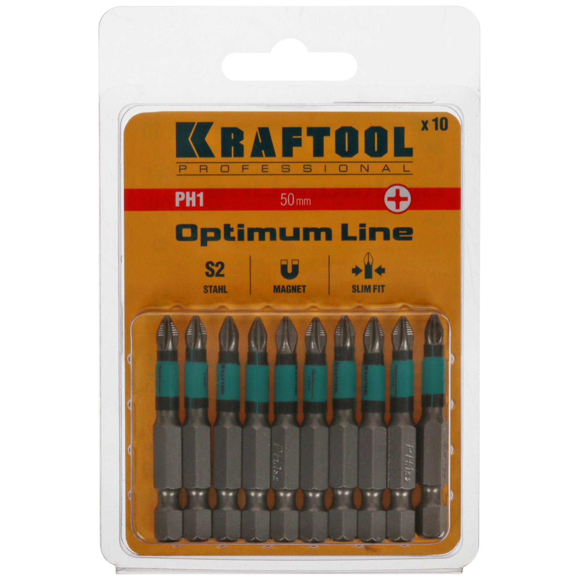 Набор бит KRAFTOOL 26122-1-50-10 9108173 STDN-0011456