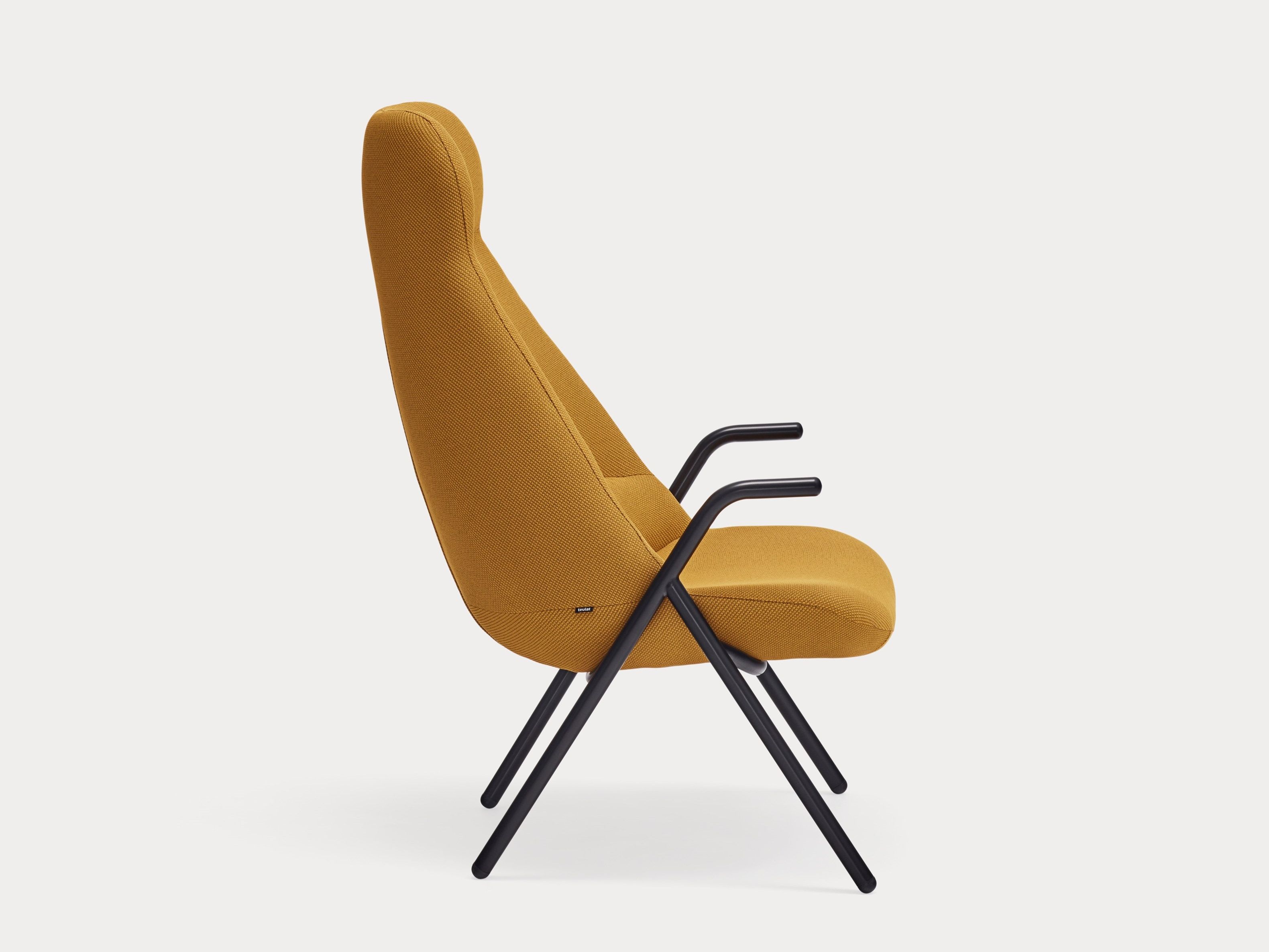 Кресло из полиэстера с высокой спинкой TEULAT Dins ARCH-00130282 - Вид №2