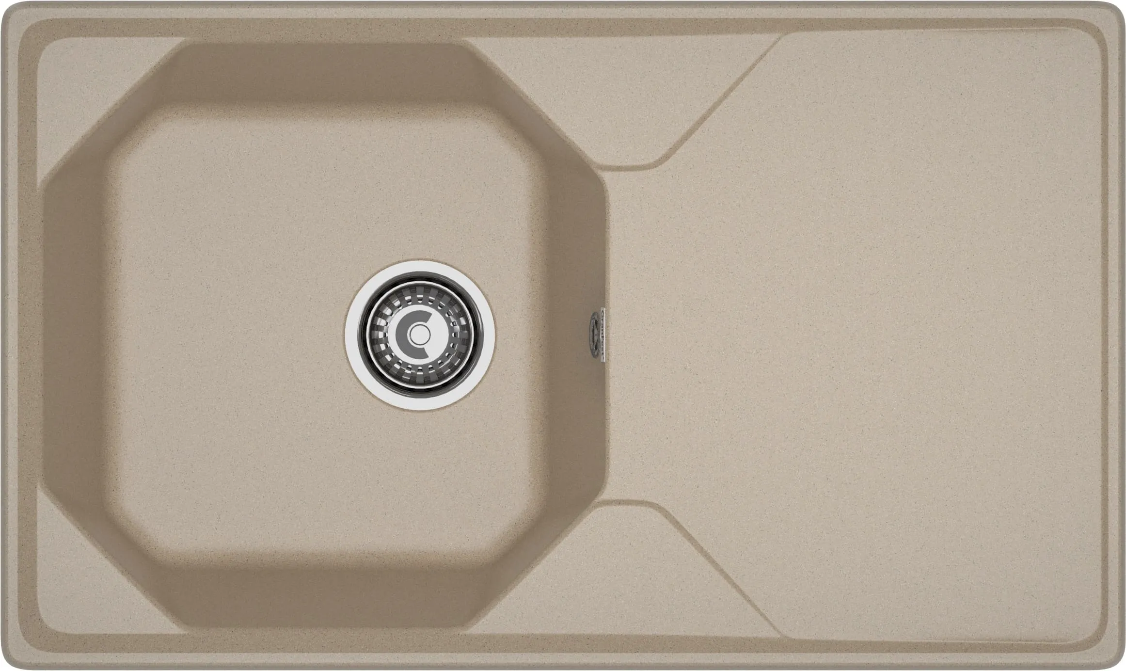 Кухонная мойка Искусственный камень UNIQUE S134 GranFest U-840L-S134
