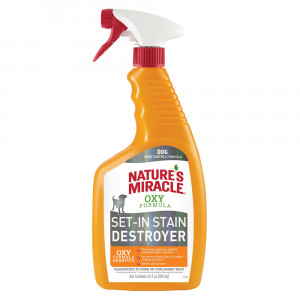 ПР0059586 Спрей NATURES MIRACLE Уничтожитель пятен и запахов с активным кислородом для собак 945мл 8 in 1