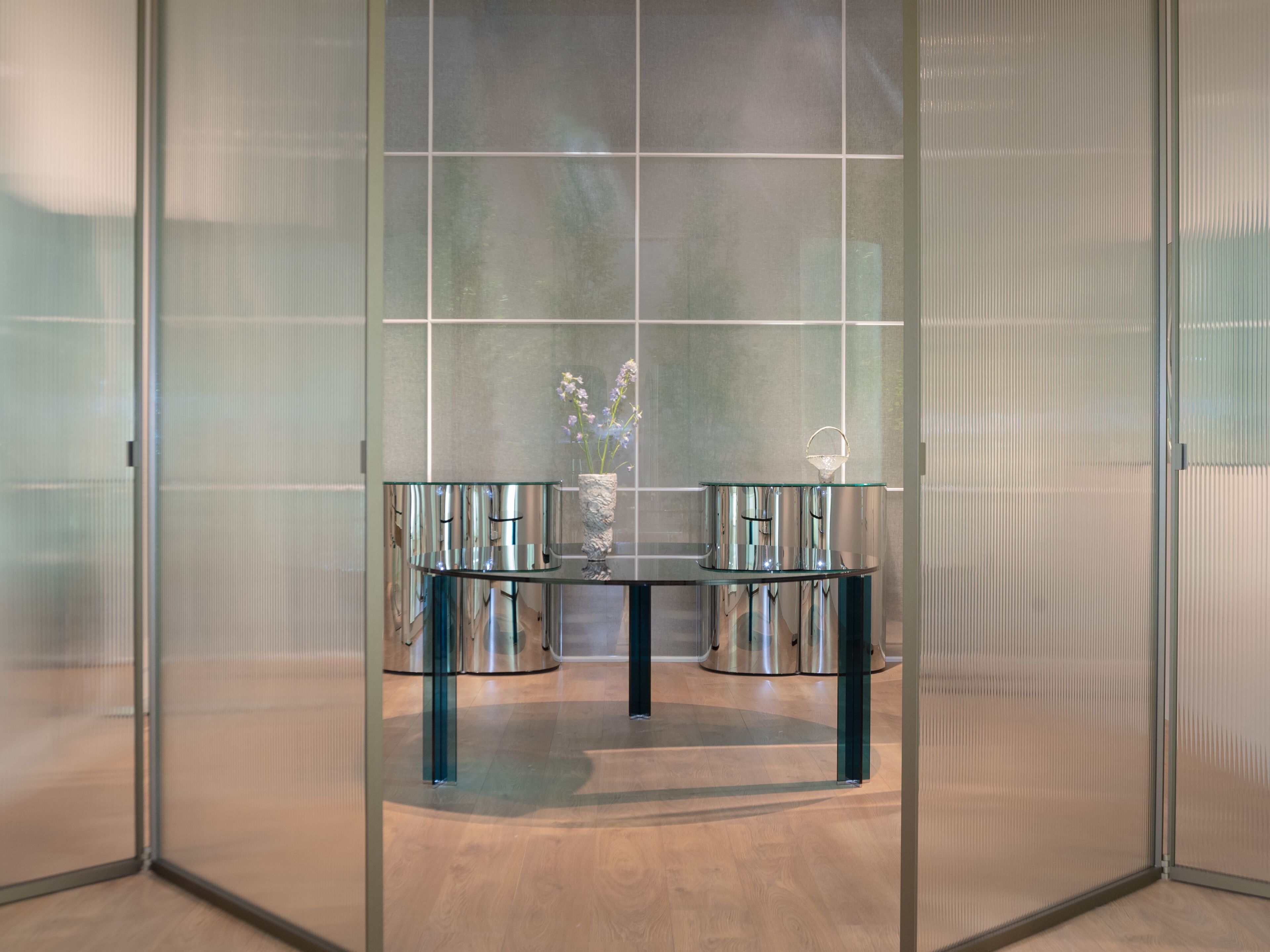 Стеклянная распашная дверь Glas Italia ARCH-00149501 - Вид №1