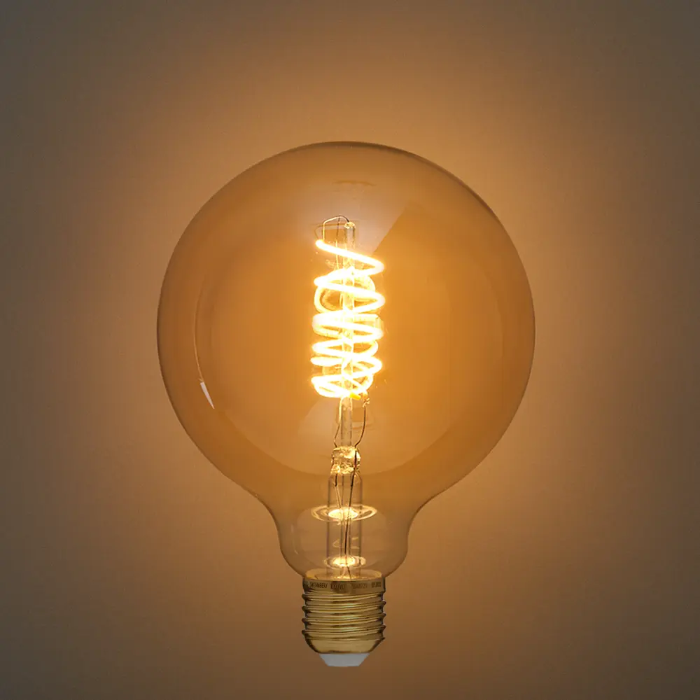 Volpe филаментная лампа-шар с золотистым стеклом и теплым светом 83668714 STLM-1395031 - Вид №2