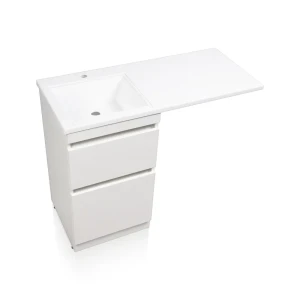 91009955 Тумба под раковину напольная Style Line Даллас 48см цвет белый STLM-1418445