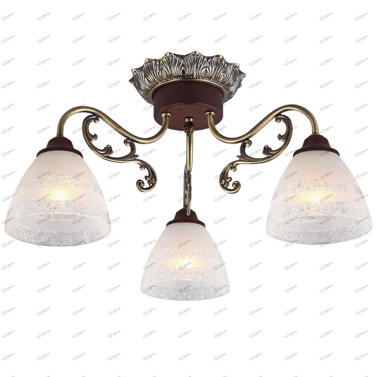 Потолочная люстра Omnilux Carapelle OML-55707-03 OMNILUX CARAPELLE 220135 Белый 