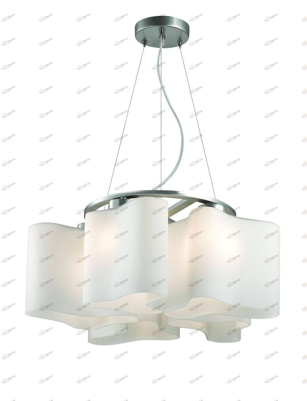 Подвесная люстра ST Luce Onde 2 SL118.503.05 ST LUCE ДИЗАЙНЕРСКИЕ, ONDE 056444 Белый 